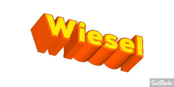 Wiesel Texteffekt