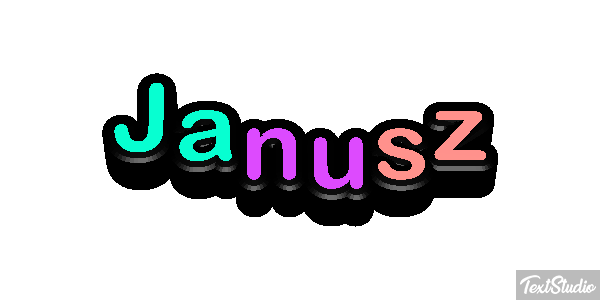 Janusz Texteffekt