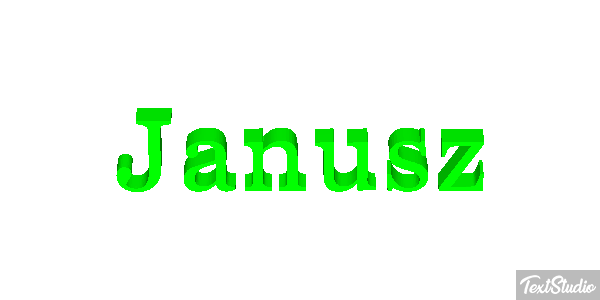 Janusz Texteffekt
