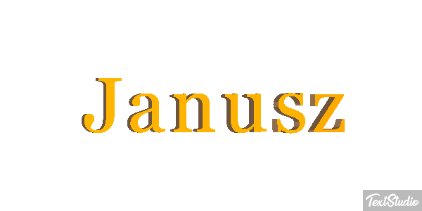 Janusz Texteffekt