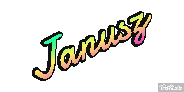 Janusz Texteffekt