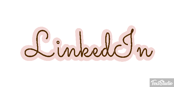 LinkedIn Текстовый эффект