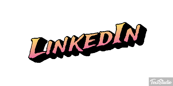 LinkedIn Текстовый эффект