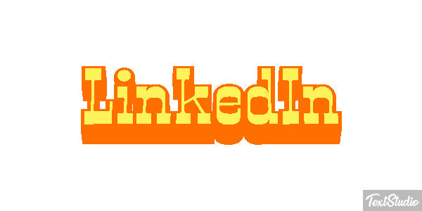 LinkedIn Текстовый эффект