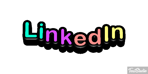 LinkedIn Текстовый эффект
