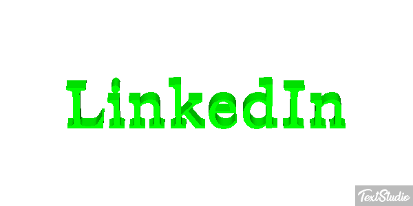 LinkedIn Текстовый эффект