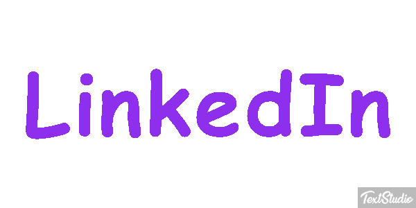 LinkedIn Текстовый эффект