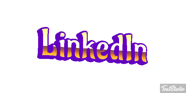 LinkedIn Текстовый эффект