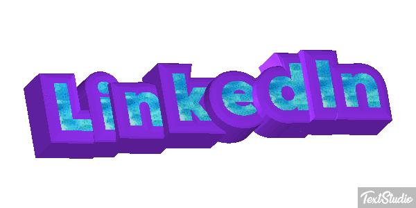 LinkedIn Текстовый эффект