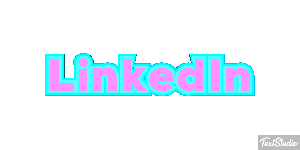 LinkedIn Текстовый эффект
