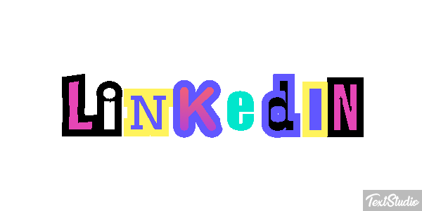 LinkedIn Текстовый эффект