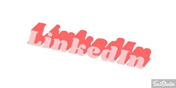 LinkedIn Текстовый эффект