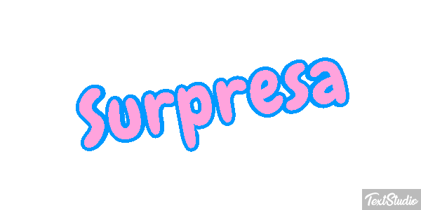 Surpresa Efeito do texto