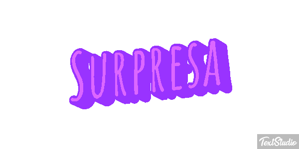 Surpresa Efeito do texto