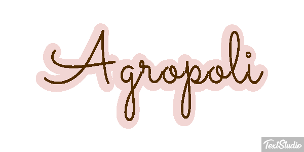 Agropoli Текстовый эффект