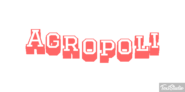 Agropoli Текстовый эффект