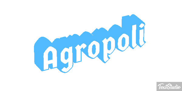 Agropoli Текстовый эффект