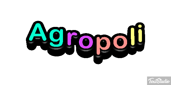 Agropoli Текстовый эффект
