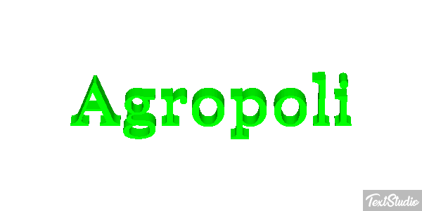 Agropoli Текстовый эффект