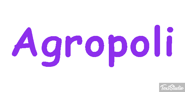 Agropoli Текстовый эффект