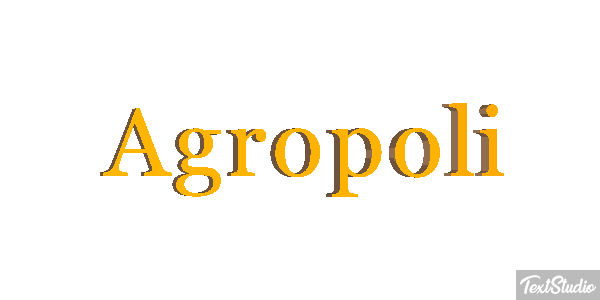 Agropoli Текстовый эффект