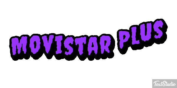 Movistar Plus Text effect