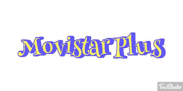 Movistar Plus Text effect