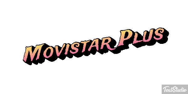 Movistar Plus Text effect