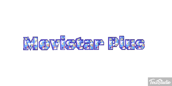 Movistar Plus Text effect