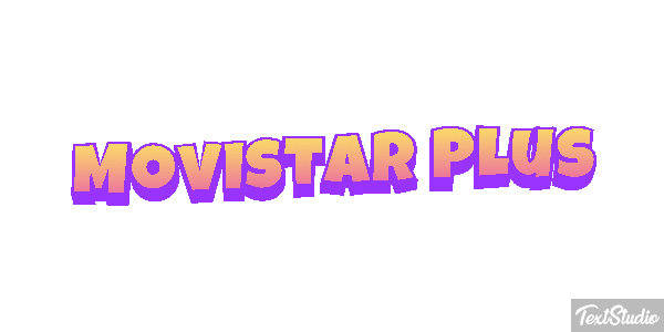 Movistar Plus Text effect