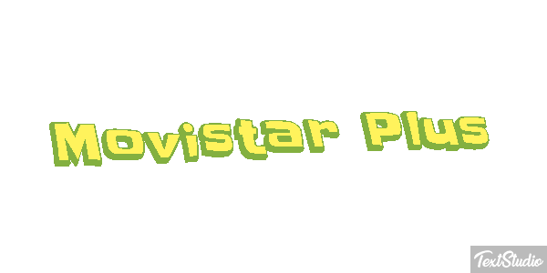 Movistar Plus Text effect