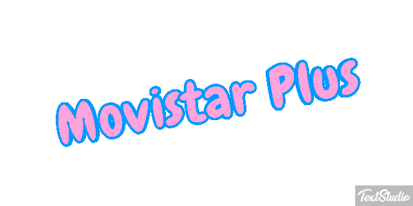 Movistar Plus Text effect