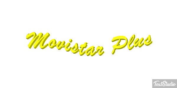 Movistar Plus Text effect