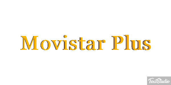 Movistar Plus Text effect