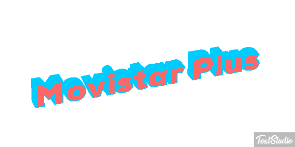 Movistar Plus Text effect