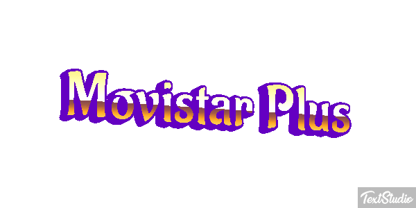 Movistar Plus Text effect