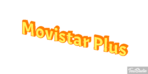 Movistar Plus Text effect