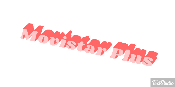 Movistar Plus Text effect