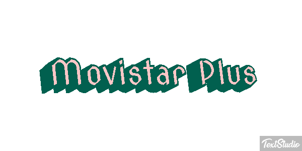 Movistar Plus Text effect