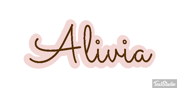 Alivia Text effect