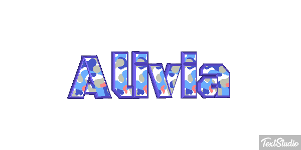 Alivia Text effect