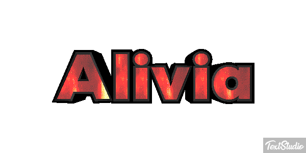 Alivia Text effect