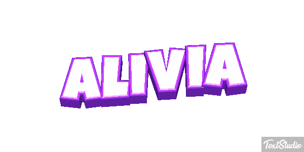 Alivia Text effect