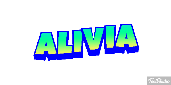 Alivia Text effect