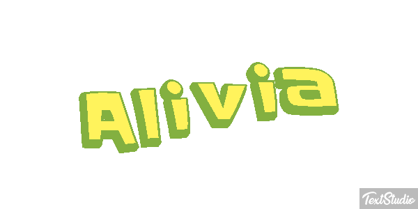 Alivia Text effect