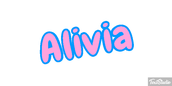 Alivia Text effect