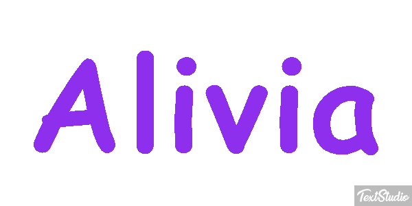 Alivia Text effect