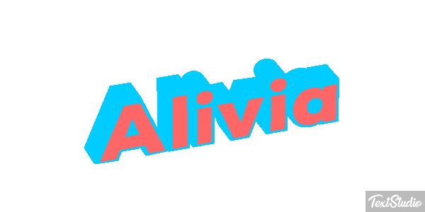 Alivia Text effect