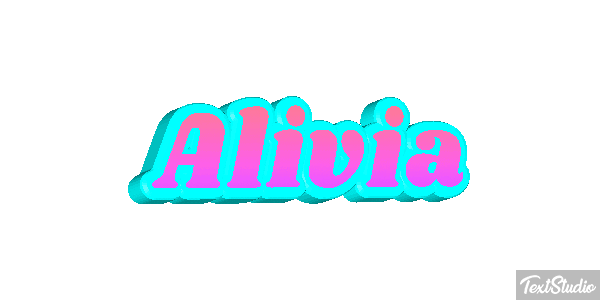 Alivia Text effect