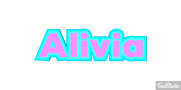 Alivia Text effect